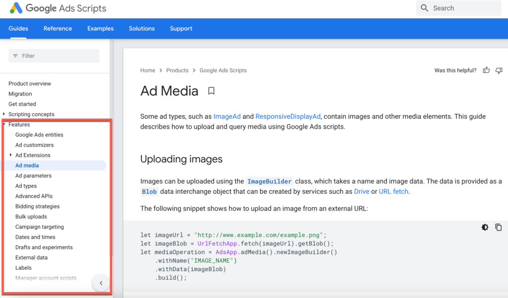 features-on-google-ad-scripts